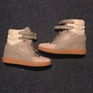 Puma wedge heel sneaker